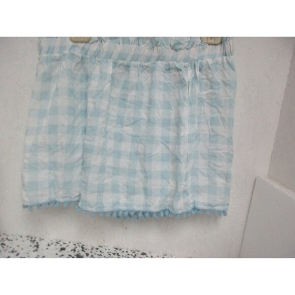 Adore Me Women's Avila Shorts Lt Blue And White Gingham Size Medium NWOT!!! - Picture 2 of 2